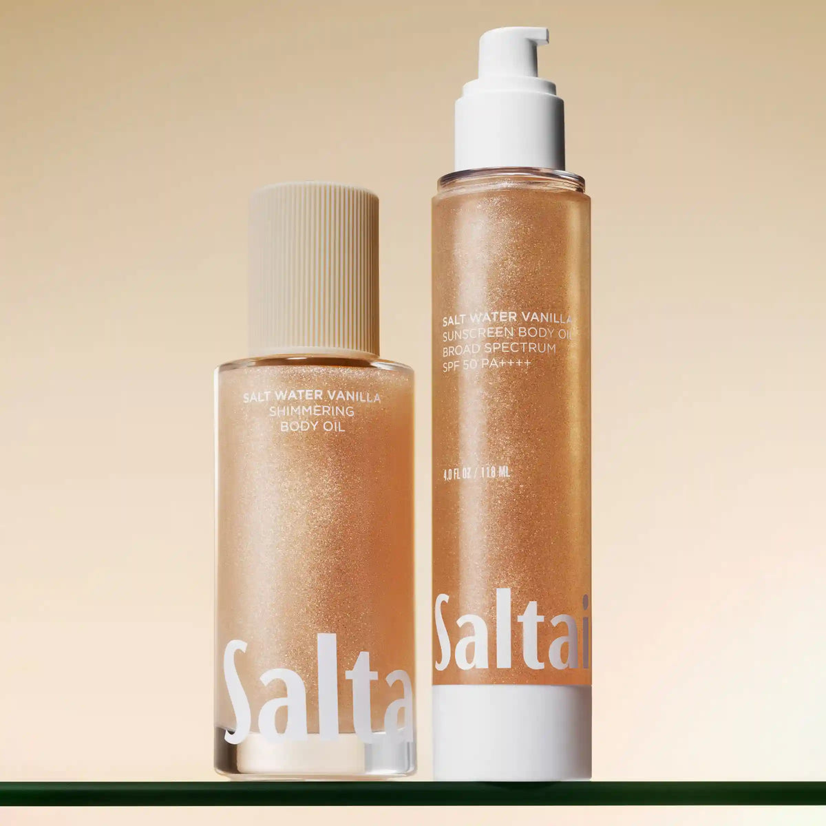 Salt Water Vanilla - Sunscreen Body Oil
